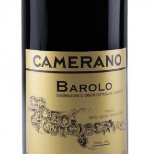 dettaglio etichetta barolo tradizionale camerano